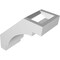 Ekena Millwork 3-in. W x 6-in. D x 6-in. H Merced Architectural Grade PVC Knee Brace BRCP03X06X06MRC - alternate 5